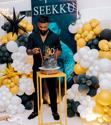 Seekkuge Prasanna Celebrates Naughty 40 Milestone