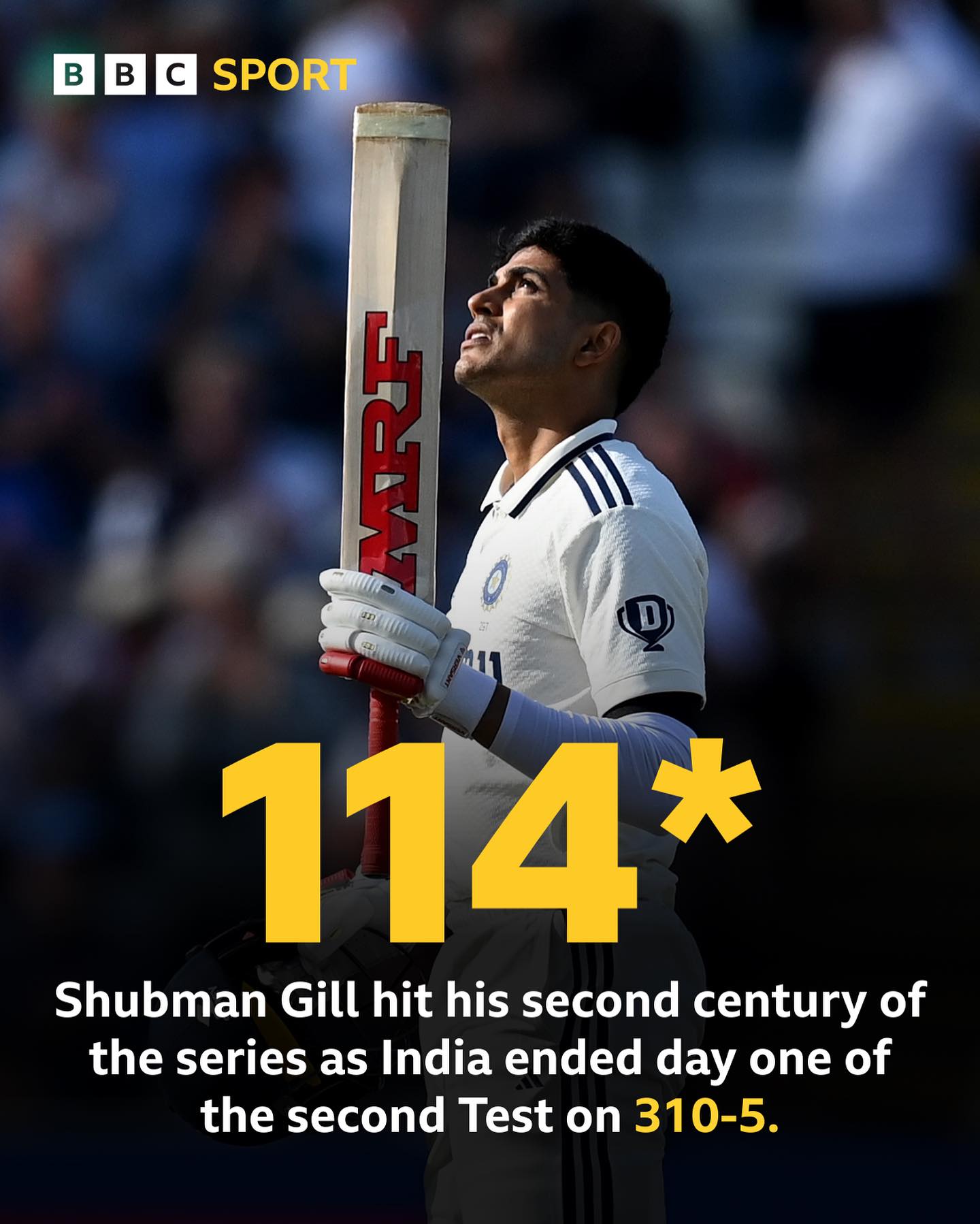 Gill's stellar inning at Edgbaston sparks debate over first day performance as India rises.