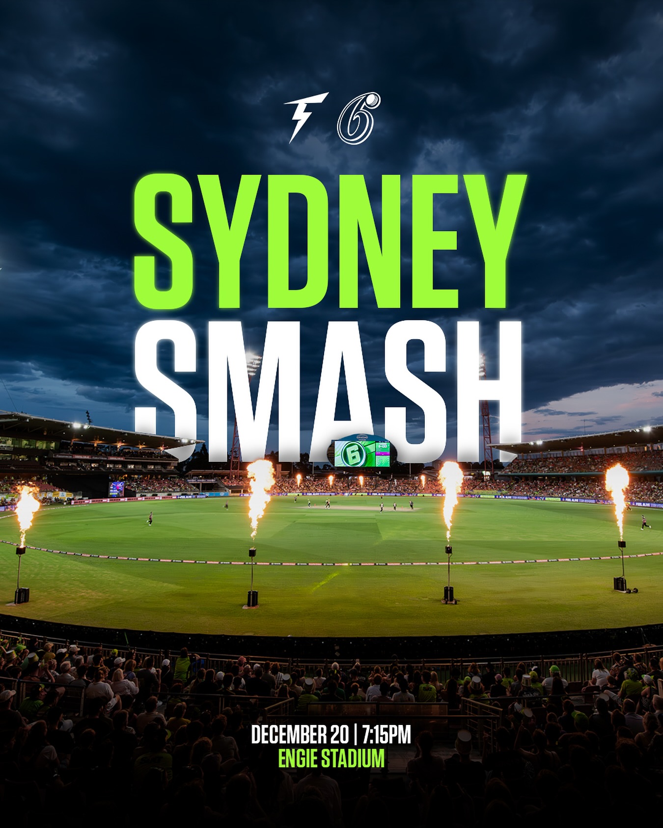 Anticipation builds as Sydney Thunder fans gear up for a fierce showdown in BBL|15 now!!!