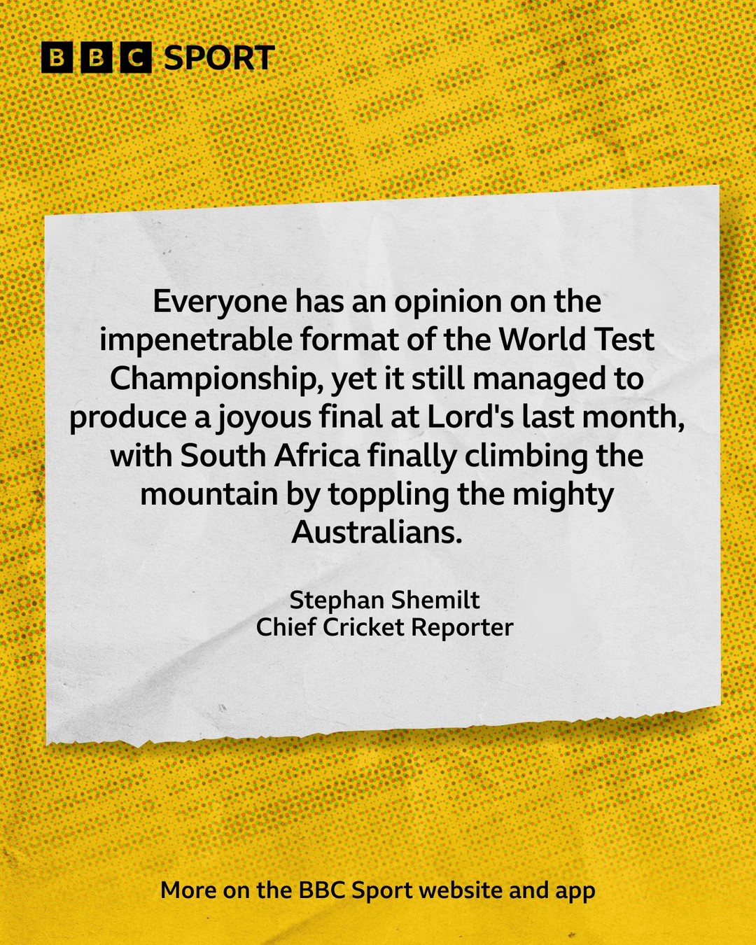 Test Cricket Under Fire: Defending The Format