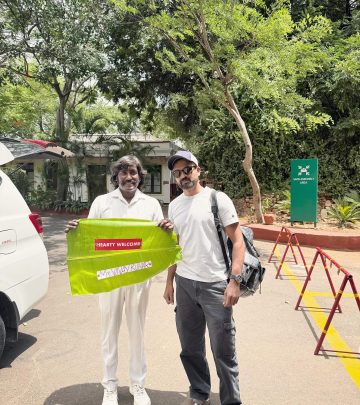 Vinay Kumar Receives Warm Welcome On Social Media