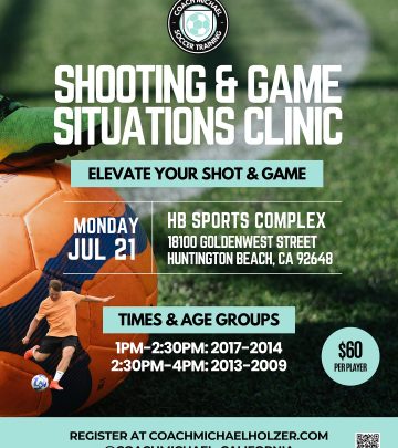 Youth Soccer Clinic Boosts Game Skills In Huntington Beach